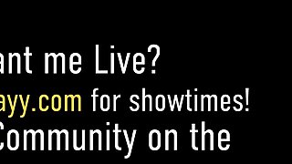 Phat Assed Blonde Sex Fiend Nina Kayy Makes Herself Squirt