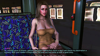 Awam Sophia Real Fuck Edition - Sophia’s Insane Lust - Fucking a Young Stranger on the Bus