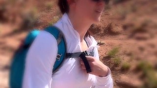 Flashing Tits in Wild Kyrgyzstan Mountains - Bold, Topless, and Raw Adventure