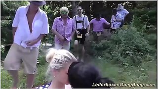 Real Outdoor Groupsex Fuck Orgy