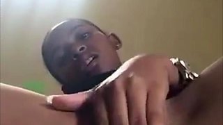 Beautiful African Girl Fingering Creamy Pussy...