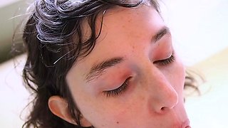 SMALL TIT BRUNETTE TATTOOED TEEN GIRLFRIEND CAUGHT IN SHOWER