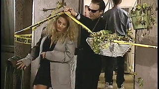 Brunette 69's blonde while being fucked