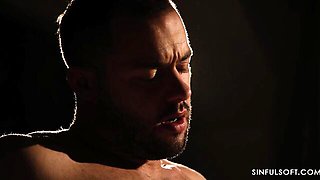 Nighttime lesbian sex play with a gorgeous blonde Angie Lynx