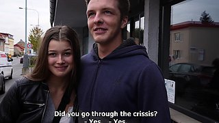 Sophie Trassler Gets Fucked By A Random Guy For Money