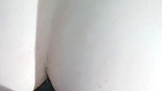 Anal Training Riding 2 Dick in Her Ass