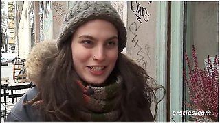 Itailian Babe Fingers Her Wet Pussy