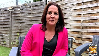 Amateur MILF Ellie gets fucked by Hiro Maeti in France