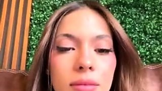 Brunette Solo Webcam Masturbation