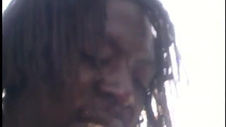 Horny Brunette Gets It up the Ass Outside in Threesome