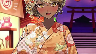 Toys, My Cock and a Yukata // Vlover Game #16 All Scenes