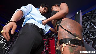 Interracial with Busty Tattooed Ebony from Look At Her Now - Raunchy Realtor's Secret Room feat. Baby Gemini