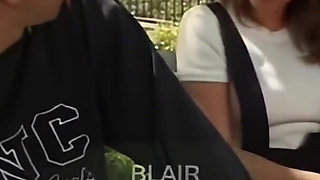 Gorgeous Blair Wants to Be Doggystyle Fucked Outdoors Like a Little Slut