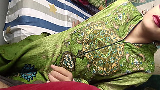 Desi Bhabhi Quenches the Thirst of Her Pink Pussy with Her Brother-in-law Because Her Husband Is Impotent