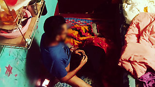 Dirty whore takes cock in mouth and cunt.