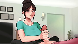 My stepmom helped me with my lust - Housework 2 by EroticGamesNC