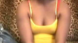 POV Sweet Big Natural Tits Black Girl India Gently Tries Out Amateur Porn with You.