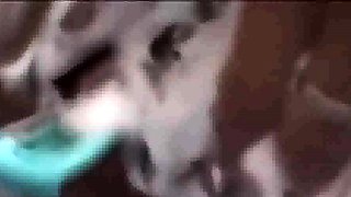 Stepmom lets me watch as she shaves her cunt