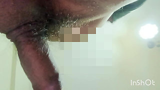 Dick up close as if I were fucking my wife