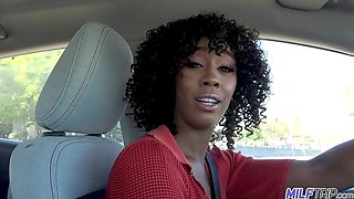 Sexy Ebony MILF Misty Stone Takes Big Dick & Hot Cum
