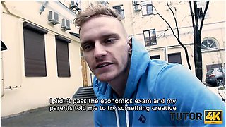 Student 18+ Has Sex With Mature Tutor After Drawing On Her Body - Martin Spell