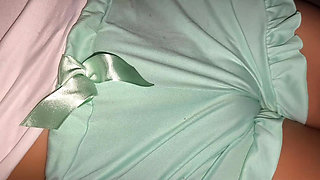 The stepmom's hot pajamas tease her stepson and they end up fucking