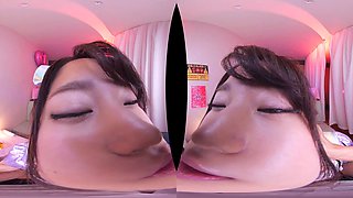 Japanese Student's Virtual Thrill in Immersive POV Journey