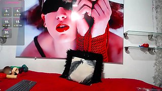 Hottest brunette solo webcam masturbation 2