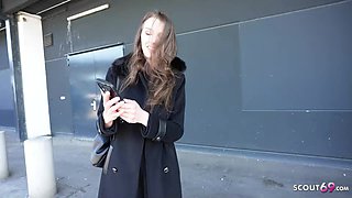 GERMAN SCOUT - Anal Sex Casting for Emma