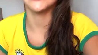 Young Brazilian Masturbating