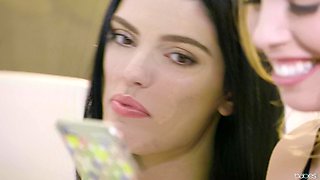 Britney Amber's Triple Joy Sparks Wild Threesome Passion