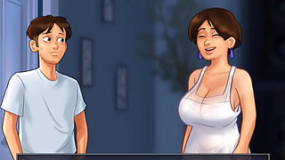 Stepmom Caught Me fucking Her friend - Summertime Saga part 1