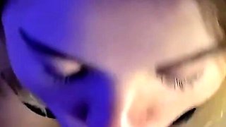 Half Sister Made Brother’s Evening Pleasant Oral Creampie. Sea of Sperm