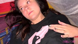 Stepmom Blowjob Overnight - Homemade Taboo Sex with Big Ass MILF