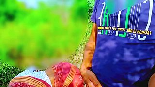 Desi village cute maid outdoor jungle fuck by boss for salary - Indian cute girl sex with big cock