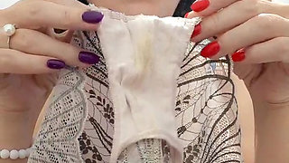 Super Dirty MILF Panties For You.Lick And Cum