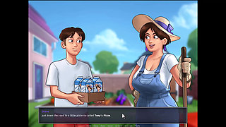Summertime saga - delivering milk from Diana