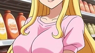 Supermarket Girl Falls in Love with Her Boss Anime Romance