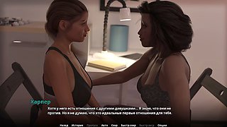 Hot animated girls getting naughty in a steamy cartoon fantasy