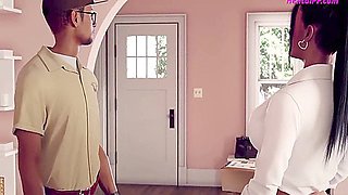 The Special Delivery: When A Routine Package Turned Into An Unexpected Connection - She Want Just To Fuck With Car Toon