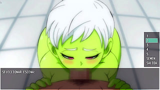 Dragon Ball Lost Chapter - Cheelai's Blowjob to Broly's Big Cock