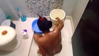 Bhabi Sexy Bath Show Big Boobs Handjob Big Ass Show Bath Show Part2