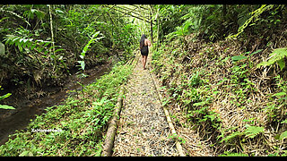 Amateur Couple Caught Having Sex Outdoors - She Didn't Care