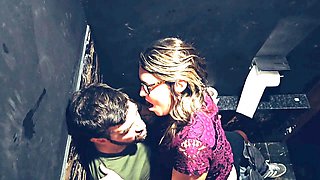 British slut, wife caught fucking, night out