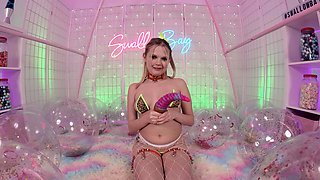 Sweet stepdaughter Coco Lovelock squirting pussy