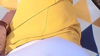 Smoking, Nipples Sucking and Bouncing Boobs View From Camera on My Head