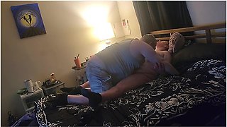 Amateur Girlfriend Fucks Stranger Again While Bf Hides In Closet