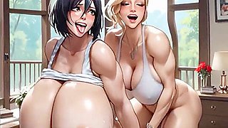 Ai Generated Trans Gets Her Fine Butt Fucked And Creampie