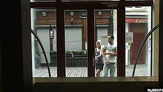 My Big Black Dick POV featuring Jessie Volt's small tits scene