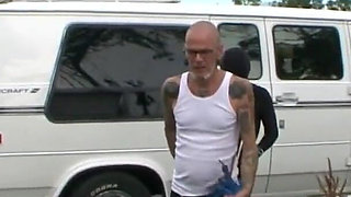 German outdoor BDSM slave girls